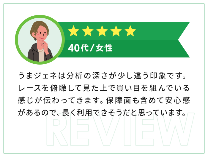 ★★★★★|40代・女性
